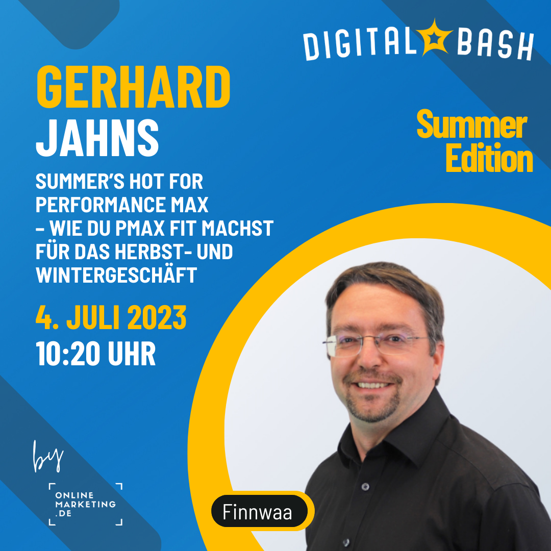 Feed Gerhard Jahns 1080x1080 Digital Bash mit Gerhard Jahns