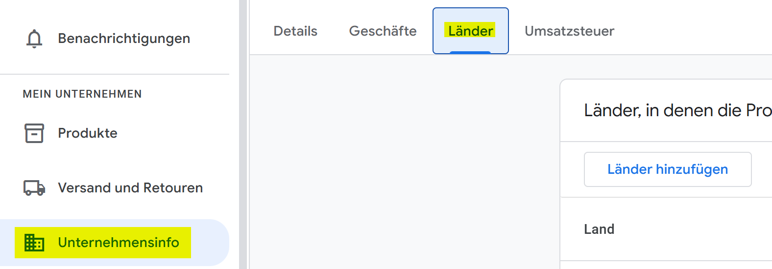 Google Merchant Center Next Unternehmensinfo Google Merchant Center Next Unternehmensinfo