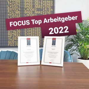 Auszeichnung Finnwaa als Focus Top Arbeitgeber 2022