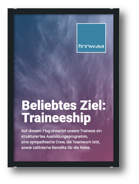 Plakat - Recruiting - Beliebtes Ziel: Traineeship