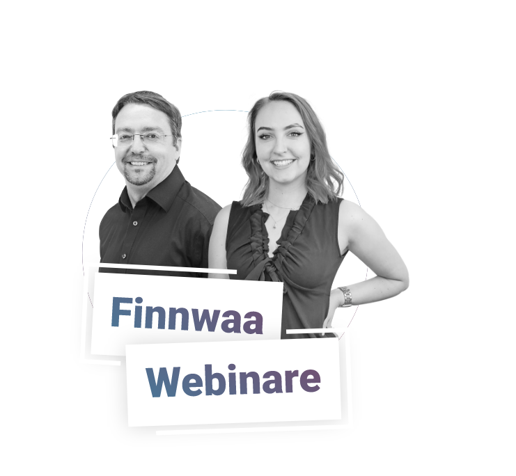 Grafik - Finnwaa Webinare mit Gerhard und Celine